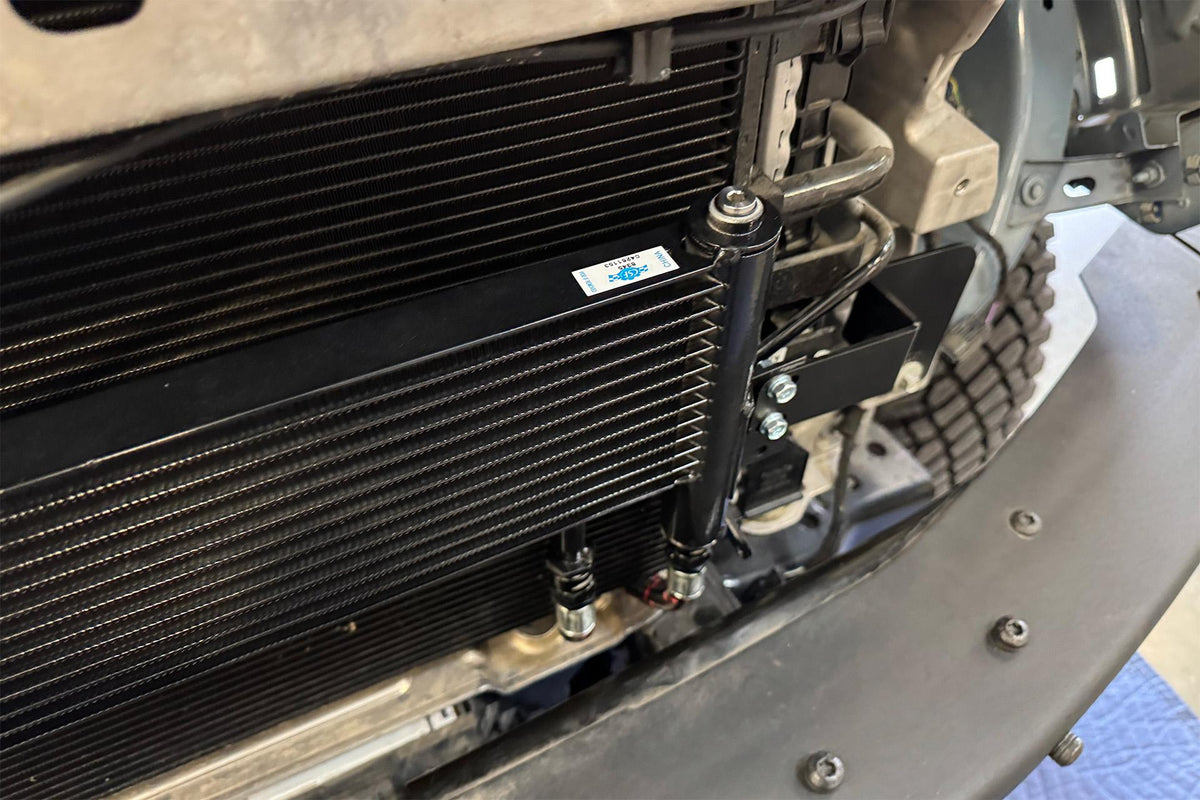 CSF External Transmission Oil Cooler Kit (2021-2025 Bronco 2.7L) - 8350