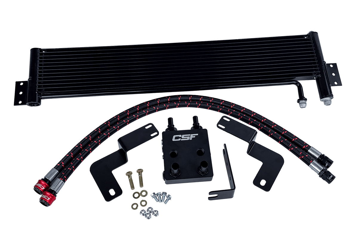 CSF External Transmission Oil Cooler Kit (2021-2025 Bronco 2.7L) - 8350