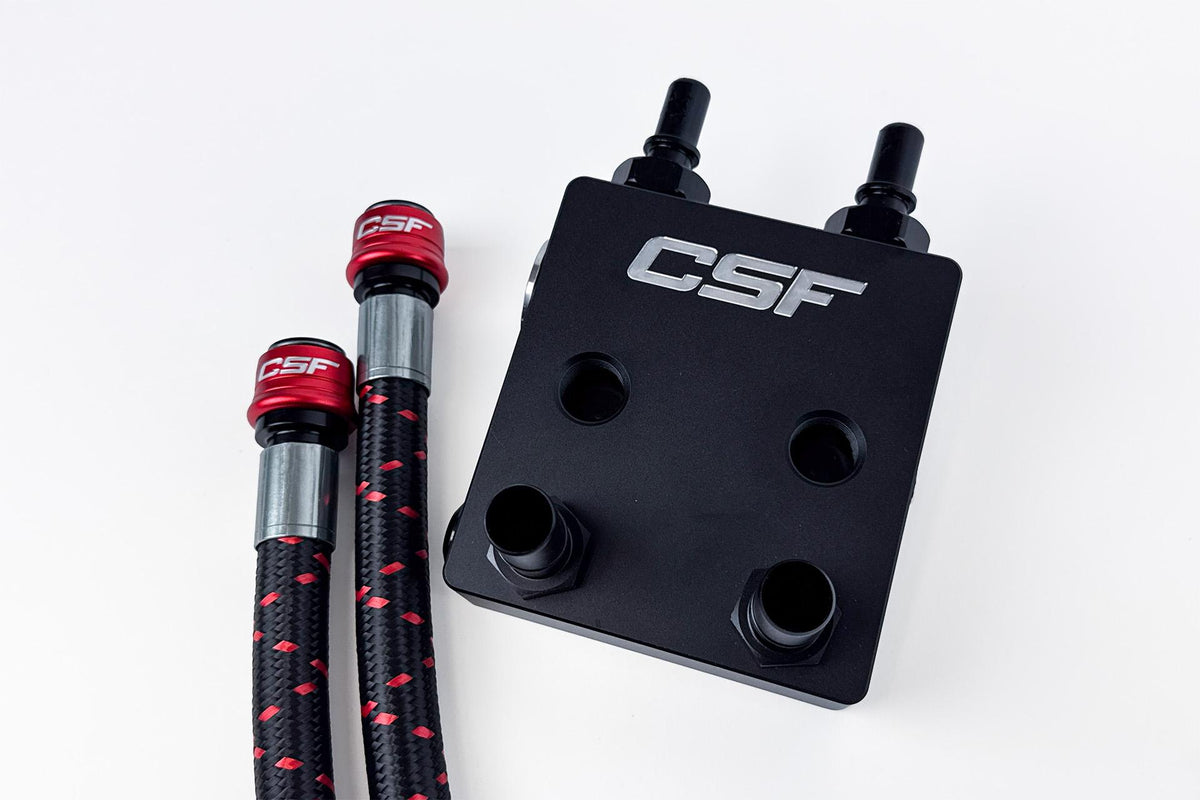 CSF External Transmission Oil Cooler Kit (2021-2025 Bronco 2.7L) - 8350