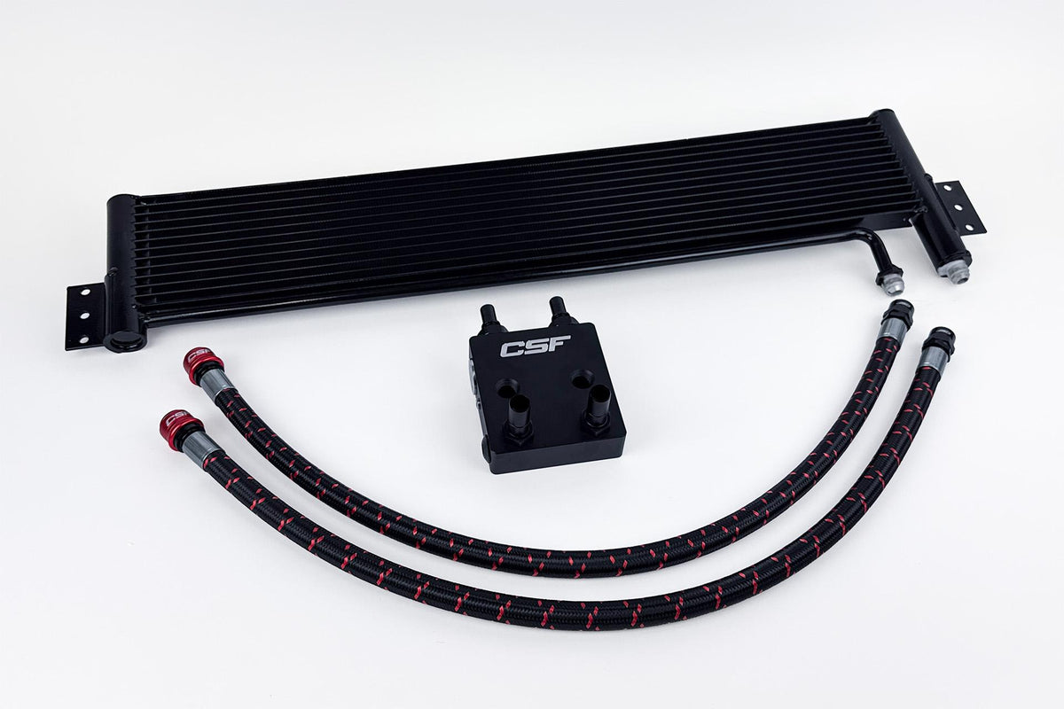 CSF External Transmission Oil Cooler Kit (2021-2025 Bronco 2.7L) - 8350