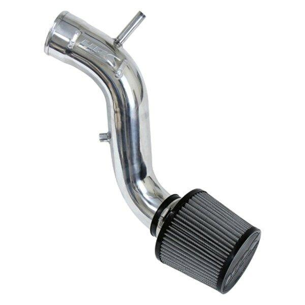 HPS Performance HPS Polish Cold Air Intake Kit Cool Long Ram CAI High Flow Filter 837-571P (2013-2016 Dodge Dart 2.4L Non Turbo) - 837-571P