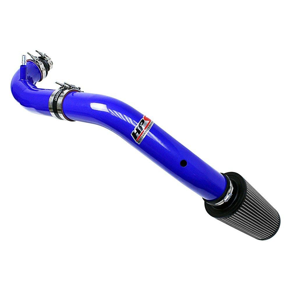 HPS Performance Blue Cold Air Intake for 15-17 Ford Mustang Ecoboost 2.3L Turbo (2015-2017 Ford Mustang Ecoboost 2.3L Turbo) - 837-575BL