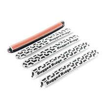 Rugged Ridge Elite Door Handle Inserts Contrast Tread; 07-18 Wrangler Unlimited - 13311.53
