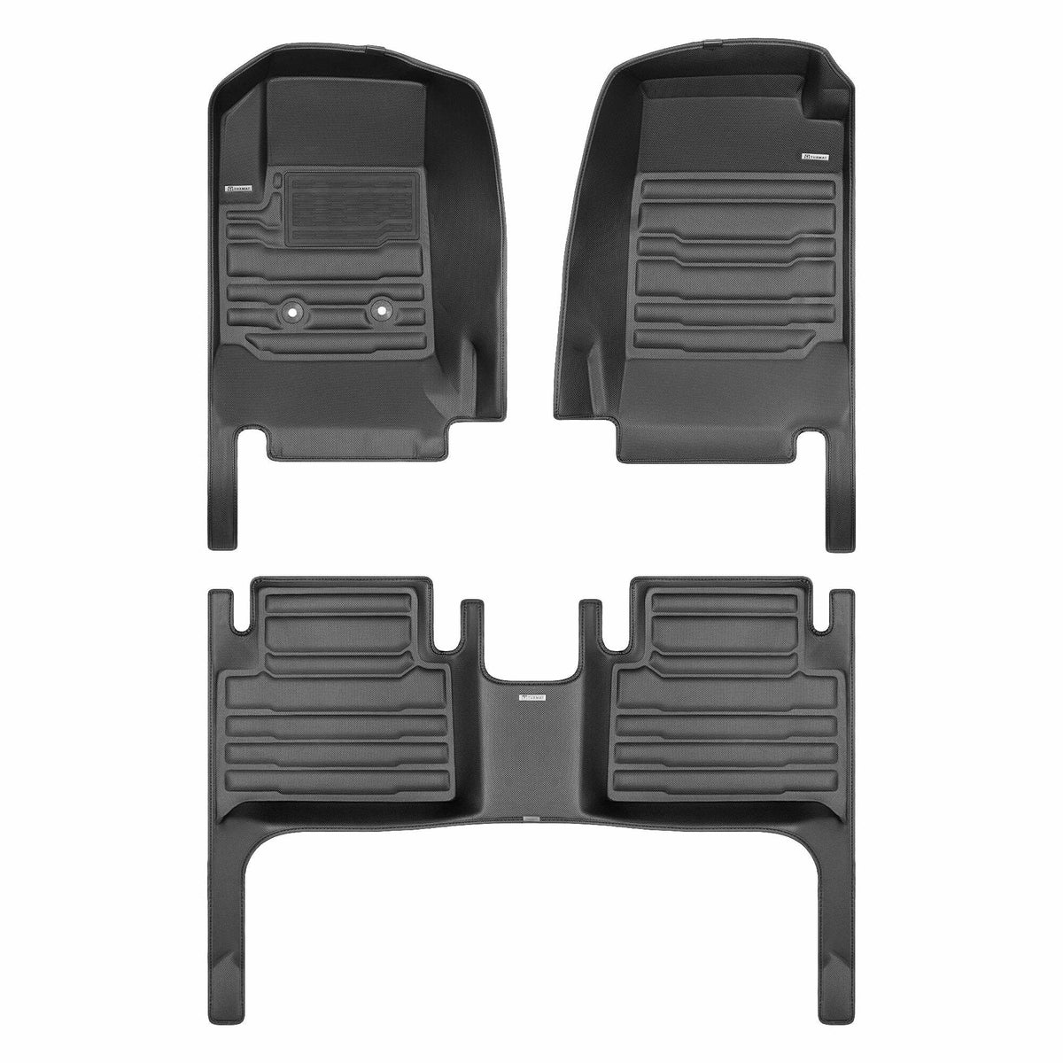 TUXMAT Floor Mats (2015-2023 GMC Canyon Crew Cab) - 8378