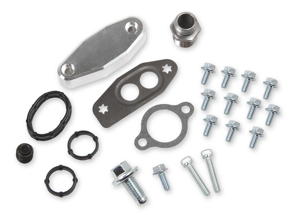 Holley 302-20 Oil Pan, Lt Retrofit, As Cast
