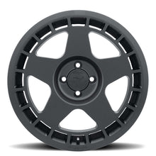 fifteen52 17x7.5 (4x108TURBOMAC Wheel, 5.88 BS in ASPHALT BLACK (SATIN BLACK) - TURAB-77548+42