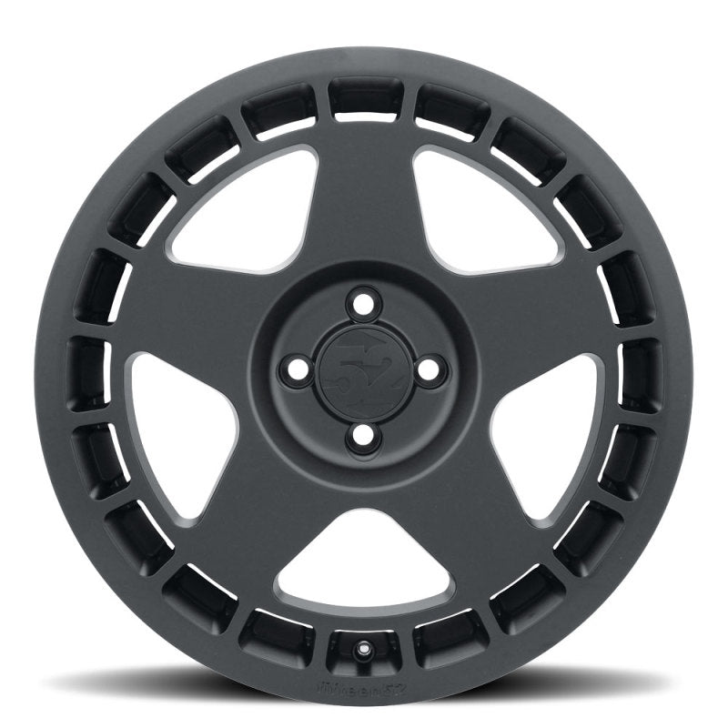 fifteen52 17x7.5 (4x108TURBOMAC Wheel, 5.88 BS in ASPHALT BLACK (SATIN BLACK) - TURAB-77548+42