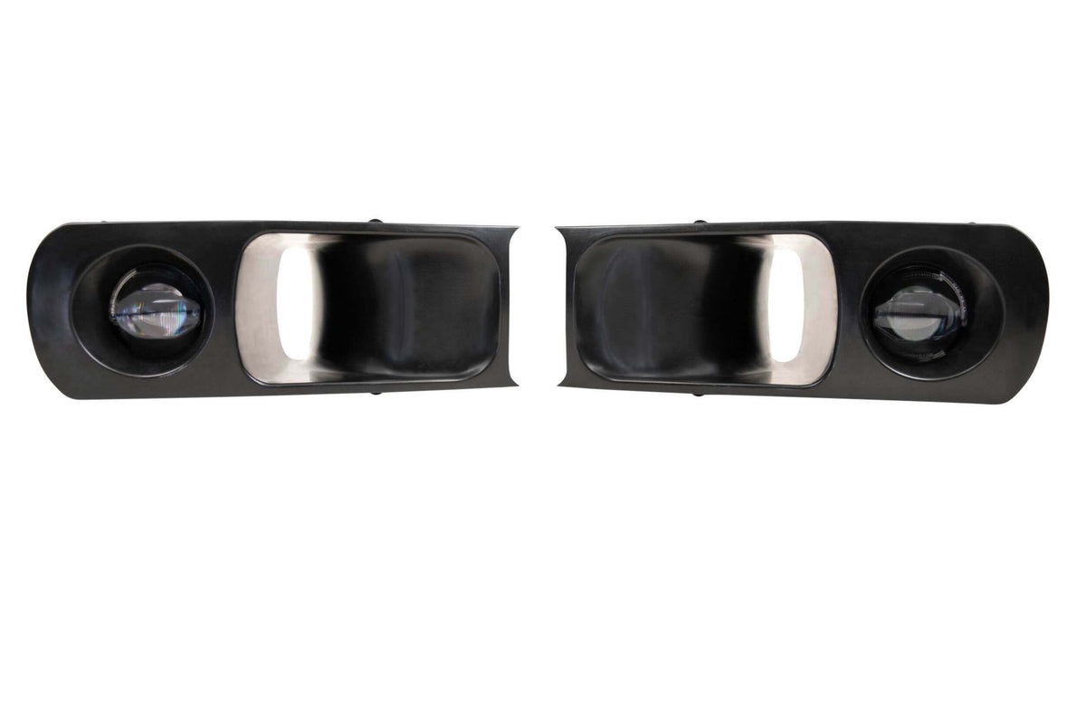 Morimoto XB LED Fogs: Type Porsche 964 (Pair / Paintable) - LF964