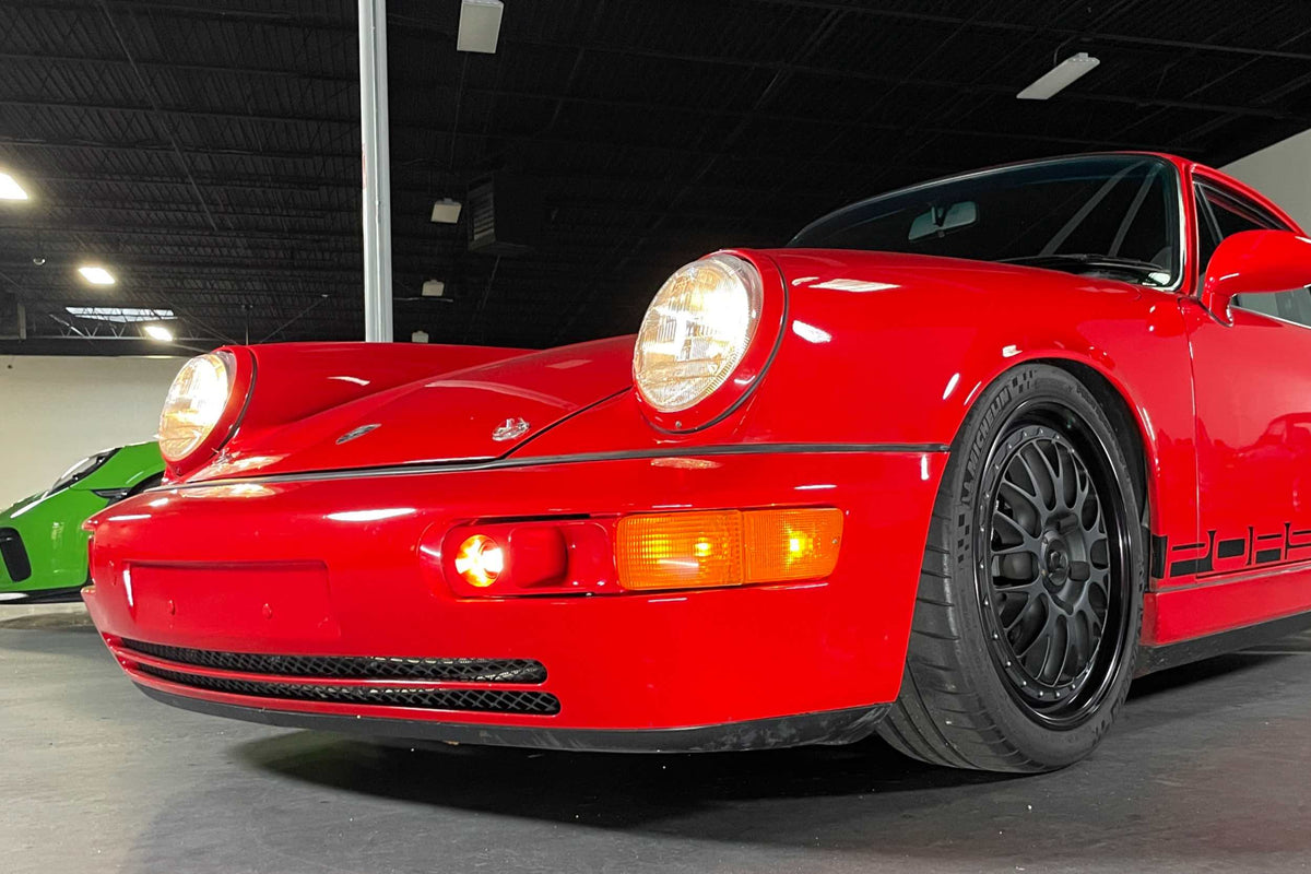 Morimoto XB LED Fogs: Type Porsche 964 (Pair / Paintable) - LF964