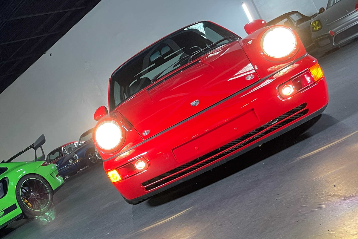 Morimoto XB LED Fogs: Type Porsche 964 (Pair / Paintable) - LF964