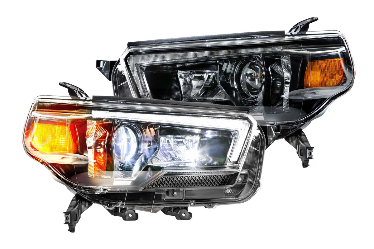 Morimoto XB Hybrid LED Headlights: Toyota 4Runner (10-13) (Pair / ASM) - LF559