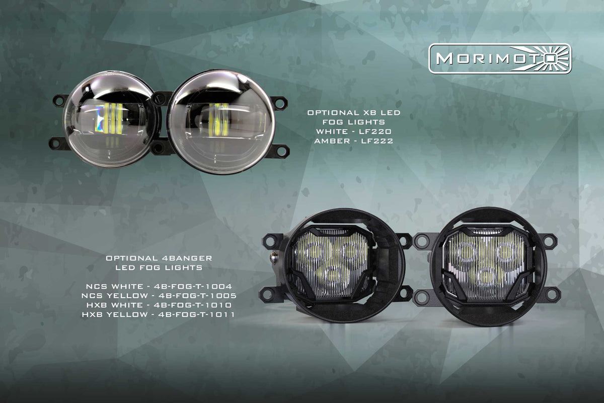 Morimoto XB Hybrid LED Headlights: Toyota 4Runner (10-13) (Pair / ASM) - LF559