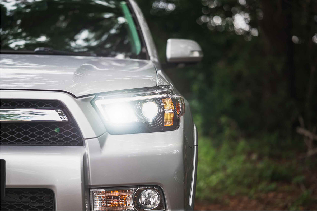 Morimoto XB Hybrid LED Headlights: Toyota 4Runner (10-13) (Pair / ASM) - LF559