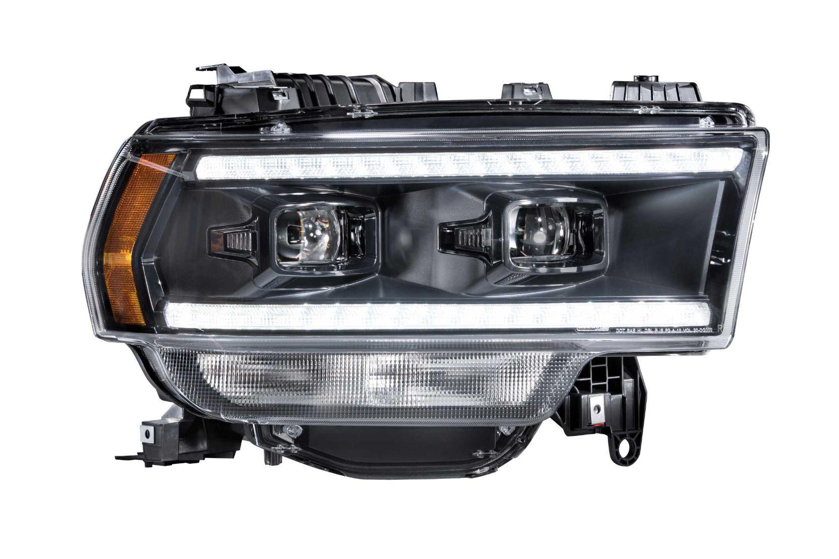 Morimoto XB Hybrid LED Headlights: Dodge Ram HD (2019+) (Pair / ASM) - LF704