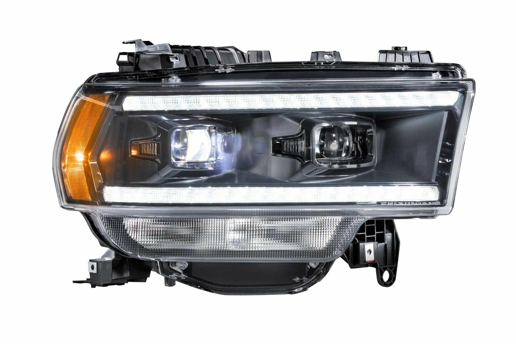 Morimoto XB Hybrid LED Headlights: Dodge Ram HD (2019+) (Pair / ASM) - LF704
