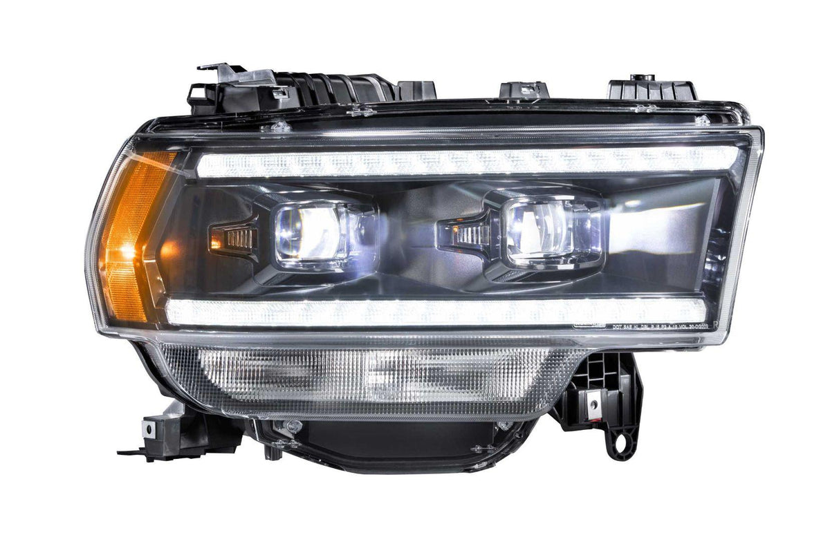 Morimoto XB Hybrid LED Headlights: Dodge Ram HD (2019+) (Pair / ASM) - LF704