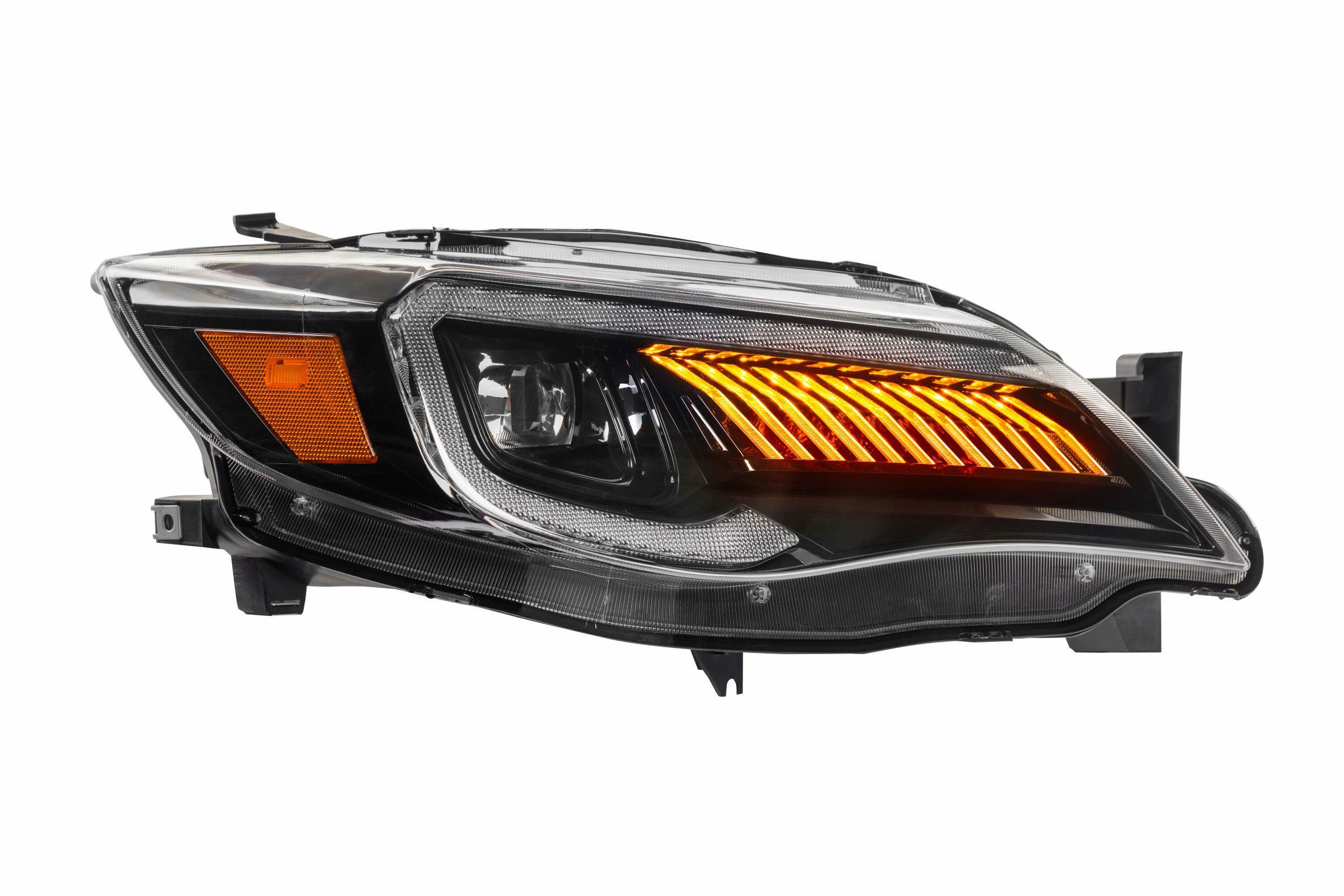 Morimoto XB LED Headlights: Subaru Impreza WRX (08-14) (Set) - LF2-477