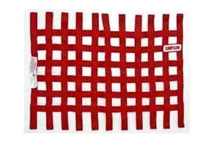 Simpson Racing Simpson Window Net 24 X 24-Red Square - 36003R