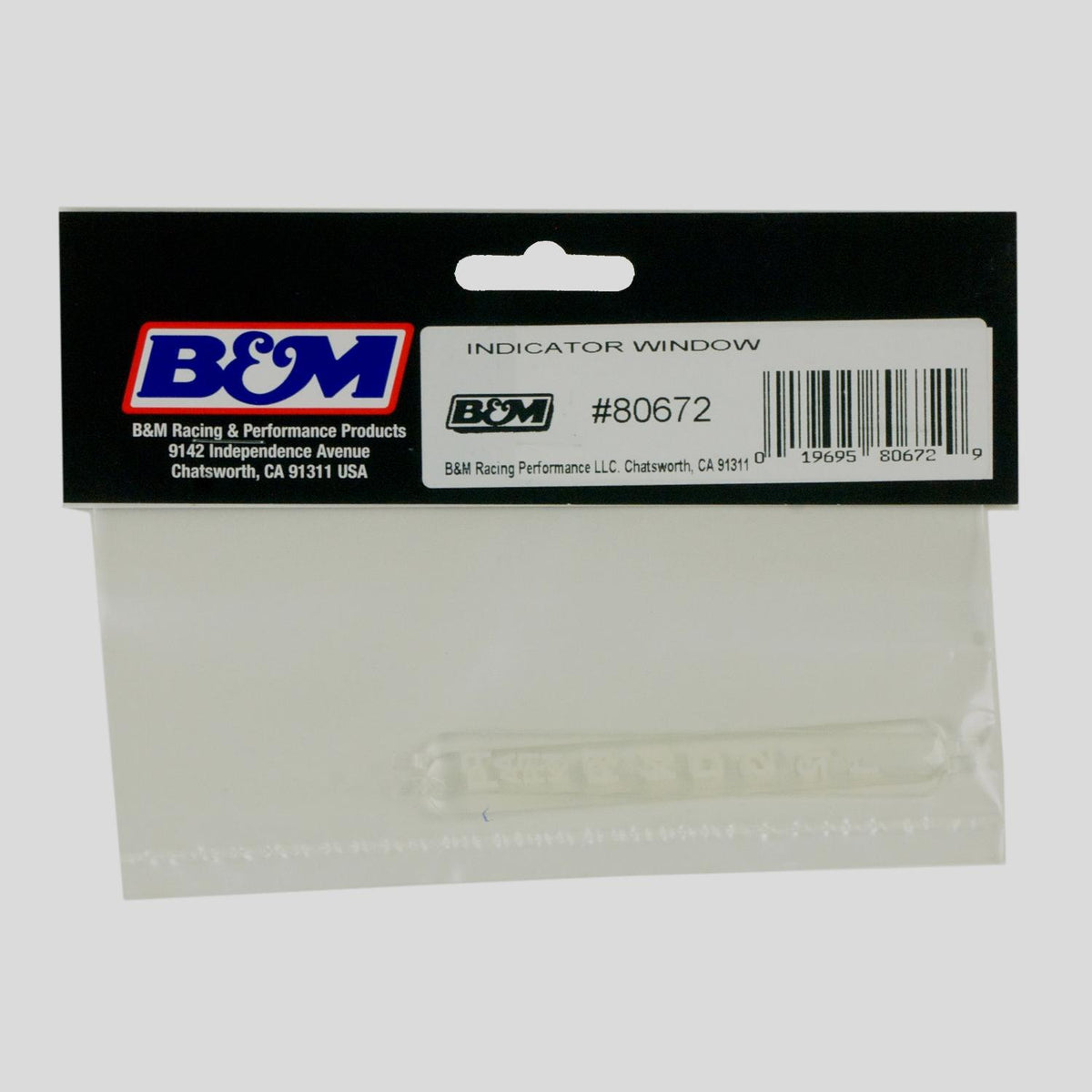 B&M B&amp;M Indicator Window for all QuickSilver Shifters. - 80672