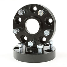 Rugged Ridge Wheel Spacer Kit 1.25 Inch Black 5X5; 99-04 Jeep Grand Cherokee - 15201.14