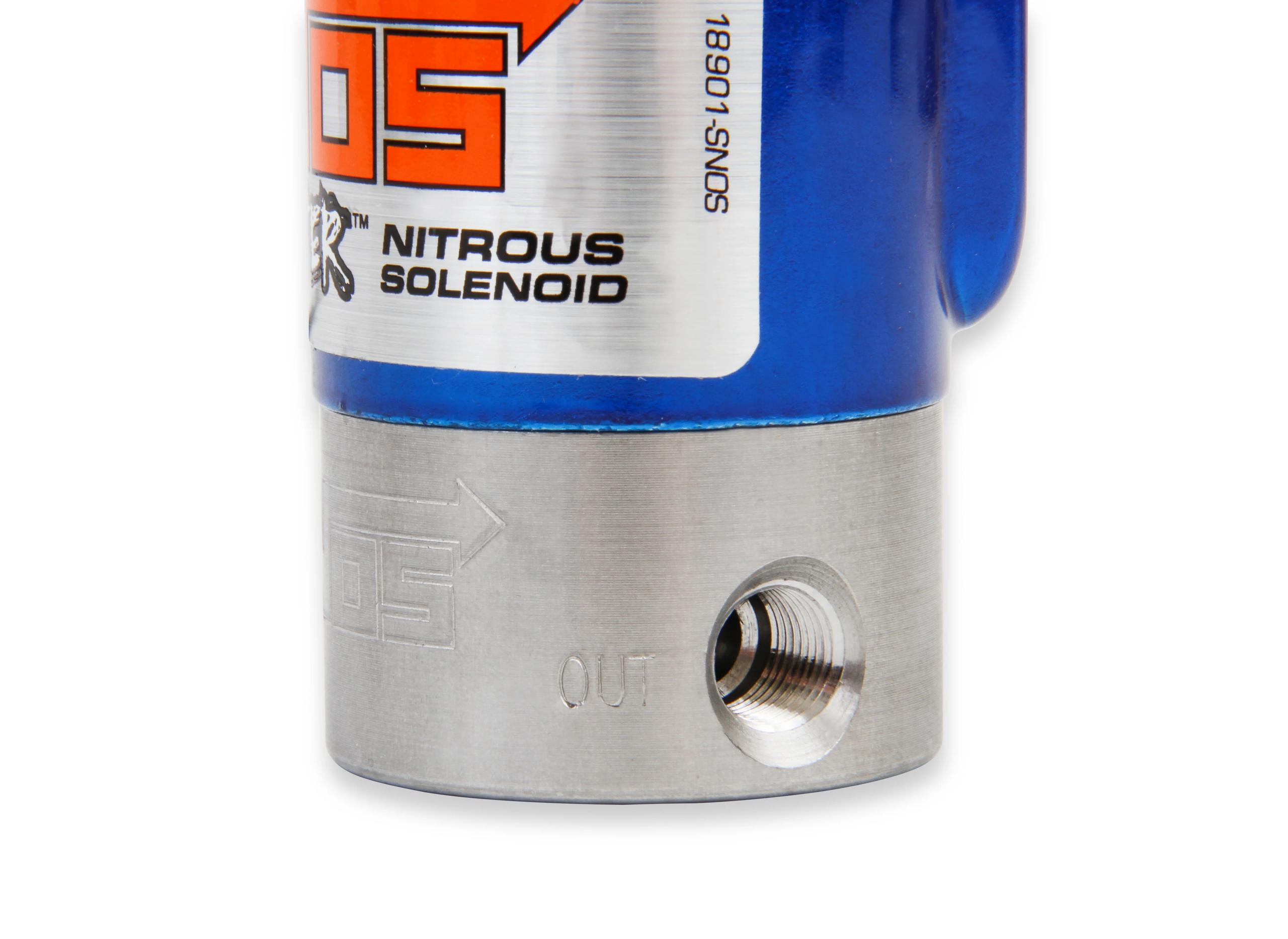 NOS  Nitrous Solenoid - Blue. - 18000NOS