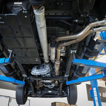 AFE Rebel Series 3 IN 409 Stainless Steel Cat-Back Exhaust System w/Black Tip (Ford F-250/F-350 17-20 V8-6.2/7.3L) - 49-43117-B