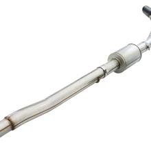 AFE ATLAS 4 IN Aluminized Steel Cat-Back Exhaust System w/ Muffler & Black Tip (2015-2020 F-150, F-150) - 49-03069-B