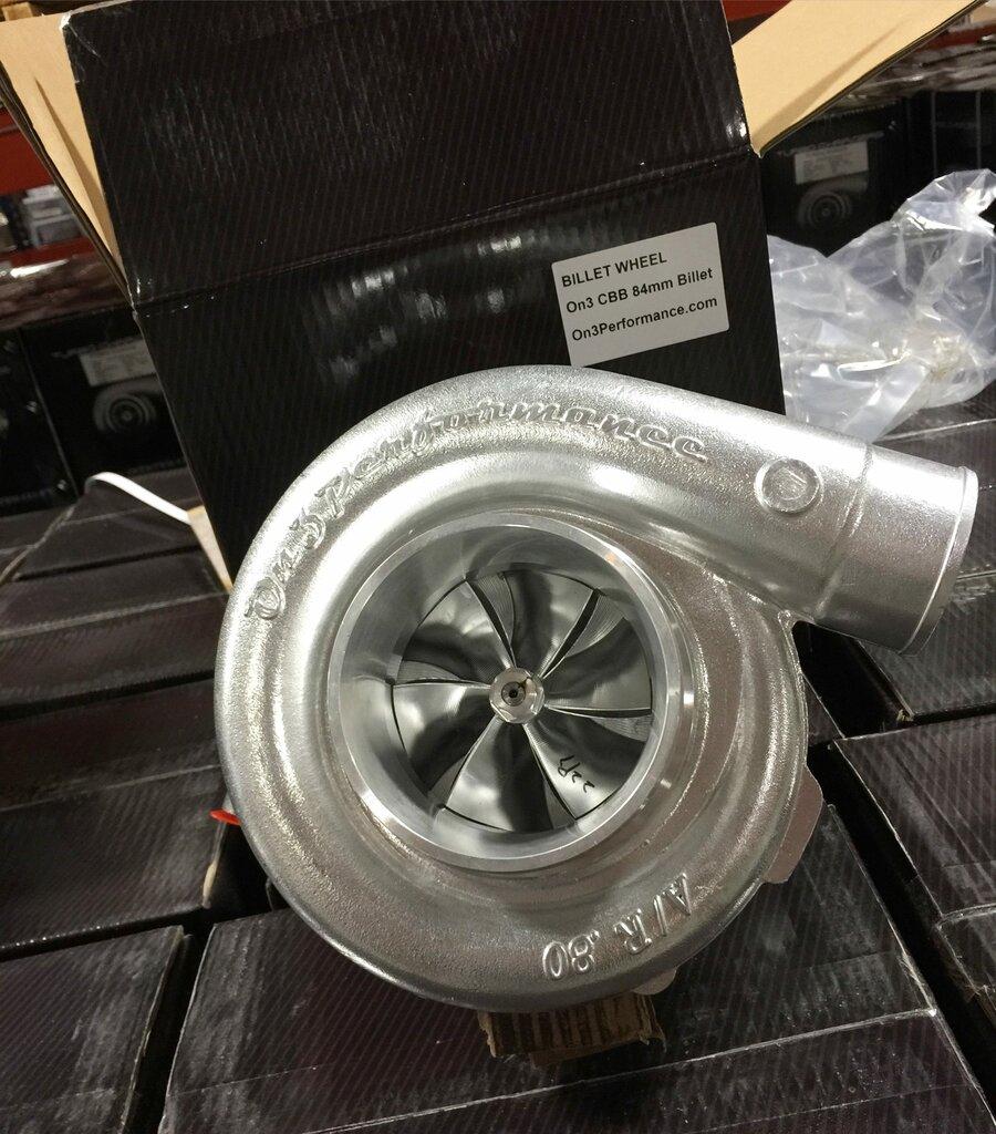 On3 Performance 84mm CNC CBB Billet Wheel Turbocharger - 84mm