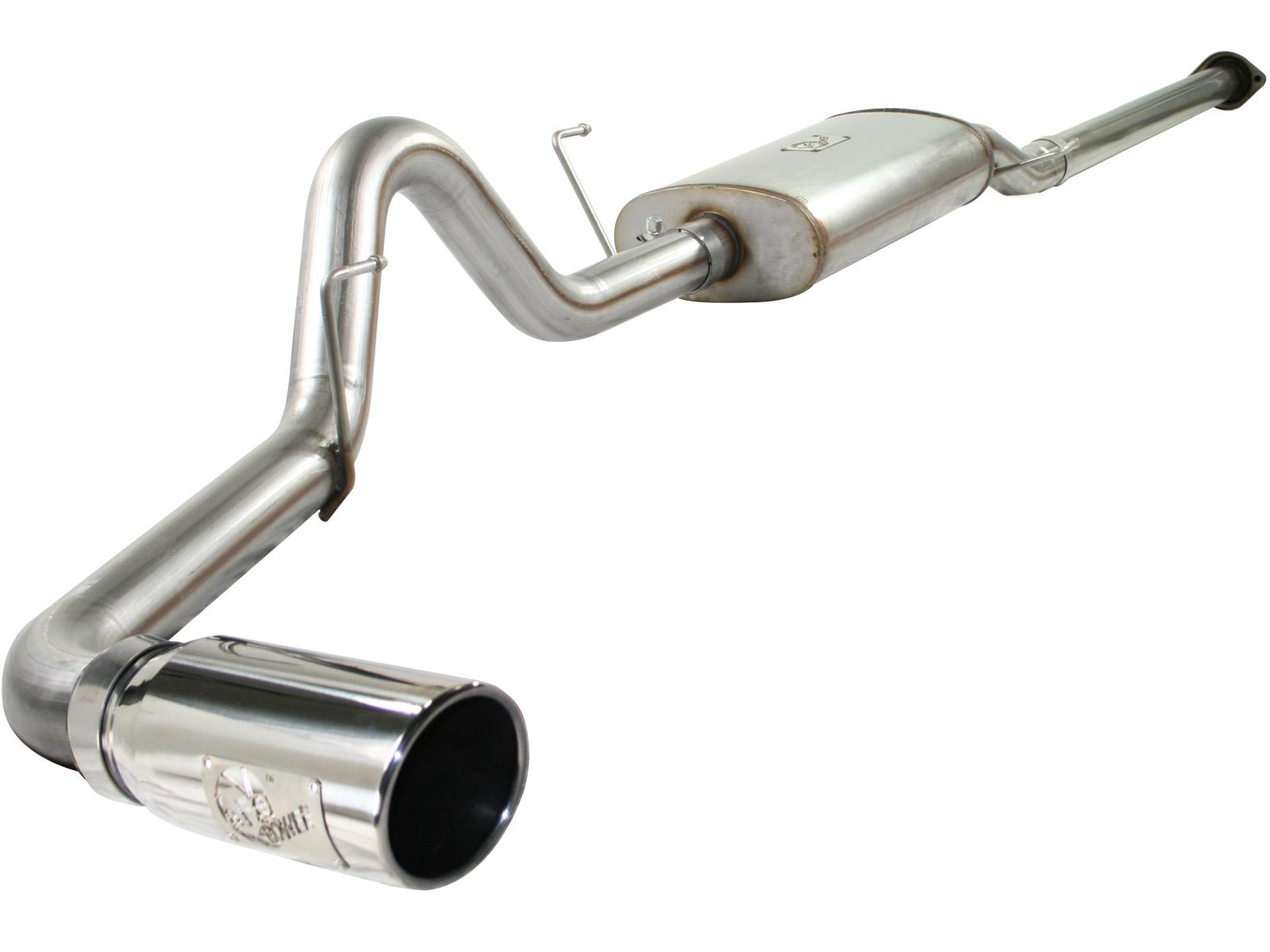 AFE MACH Force-Xp 3 IN 409 Stainless Steel Cat-Back Exhaust System (2009-2010 F-150, F-150, F-150) - 49-43015