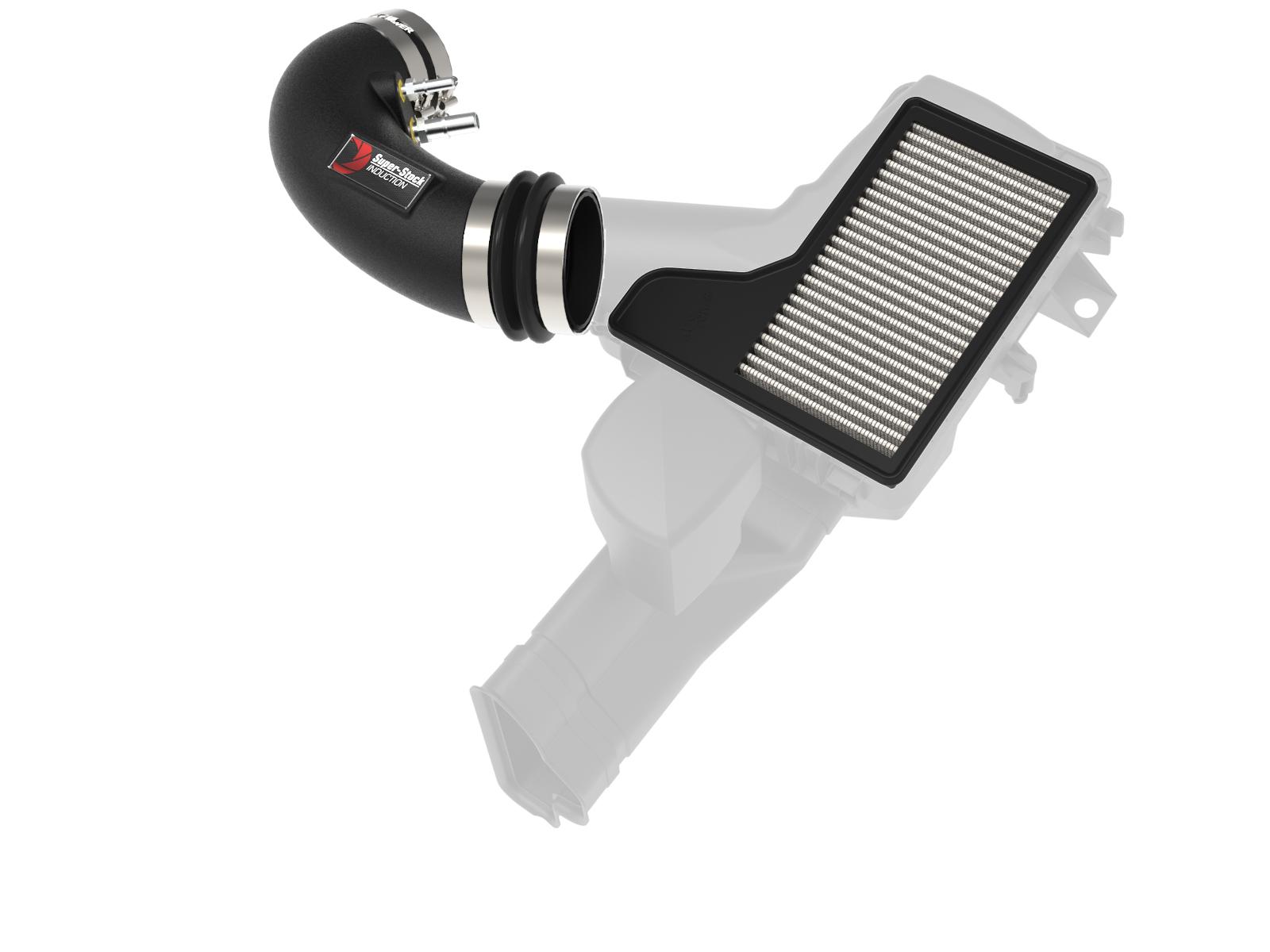 AFE Super Stock Induction System w/ Pro DRY S Media (Ford Mustang GT 15-17 V8-5.0L) - 55-10004D