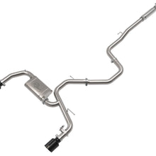 AFE Takeda 3 IN 304 Stainless Steel Cat-Back Exhaust w/ Black Tips Hyundai Elantra N 22-23 L4-2.0L (t) - 49-37028-B
