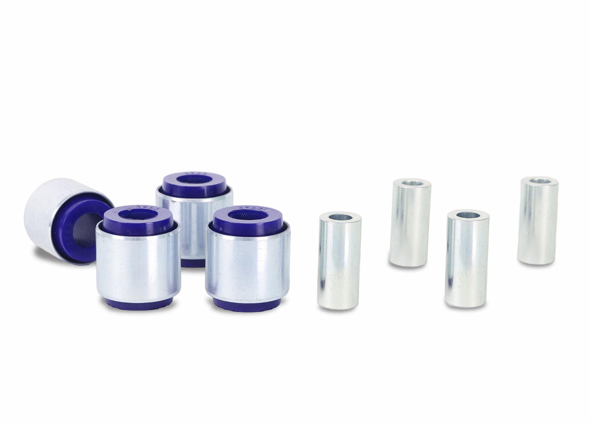 SuperPro Rear Rearward Control Arm/Toe Arm Bushing Set (2006-2015 BMW Fitments) - SPF3954K