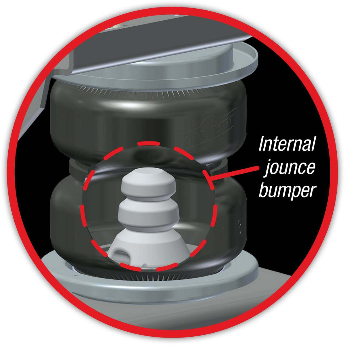 Air Lift Performance LoadLifter 5000 ULTIMATE replacement air spring; Not a full kit. - 84251