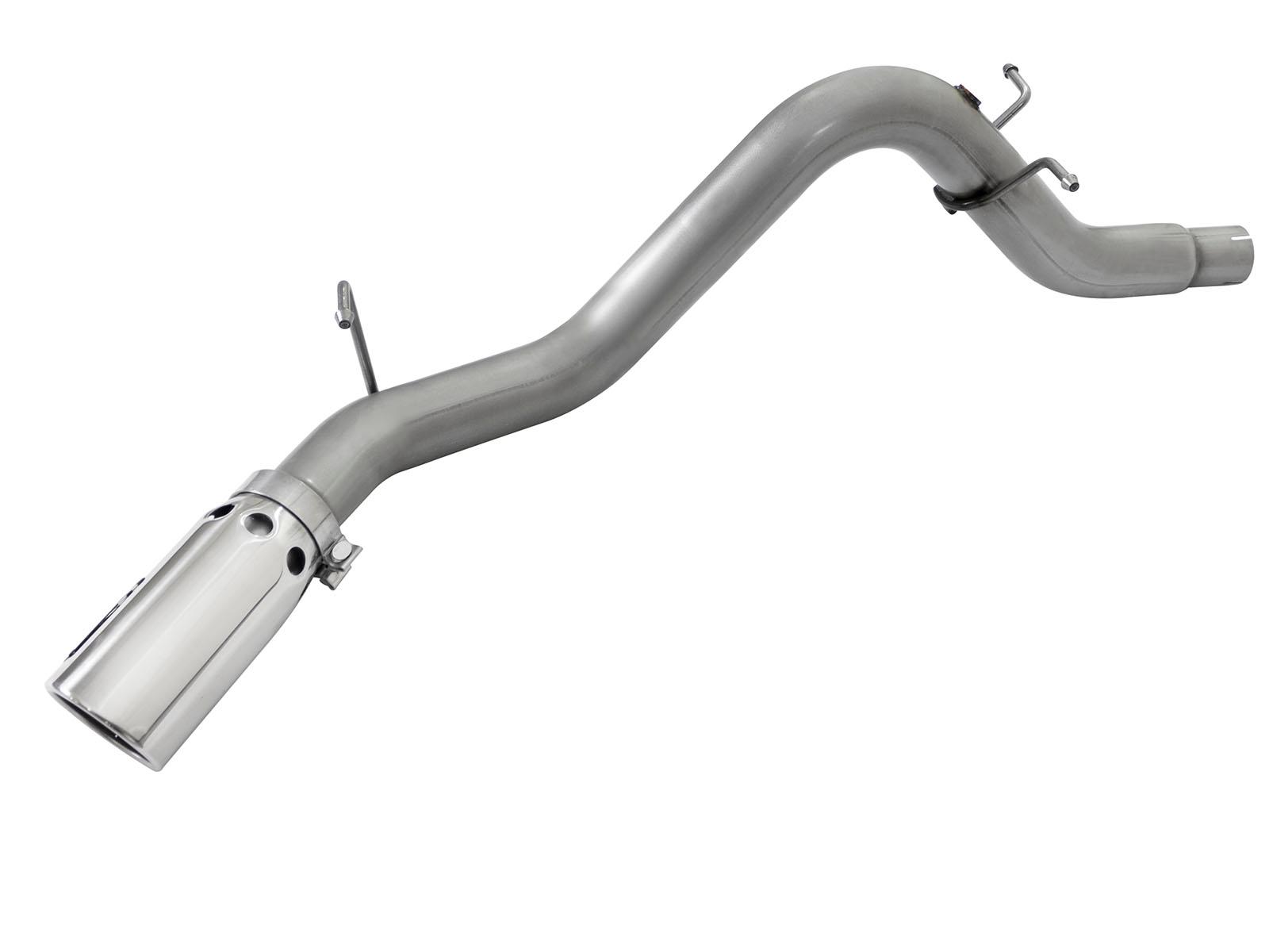 AFE Large Bore-HD DPF-Back Exhaust System w/ Polished Tip (2016-2021 Colorado, Canyon) - 49-44064-P