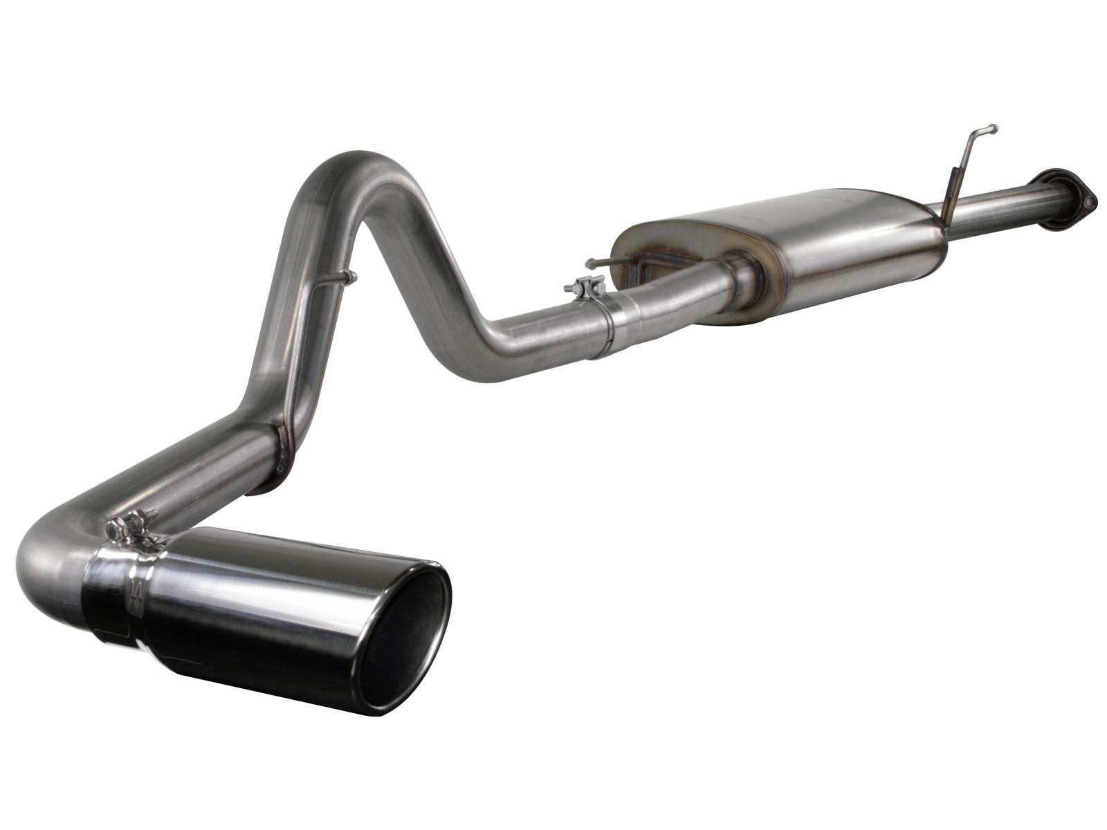 AFE MACH Force-Xp 3 IN 409 Stainless Steel Cat-Back Exhaust System (2011-2014 F-150, F-150) - 49-43033