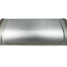 AFE MACH Force-Xp 409 Stainless Steel Muffler 3 IN Dual Inlet/Dual Outlet 5 IN H x 8 IN W x 18 IN L - Oval Body - 49M00055