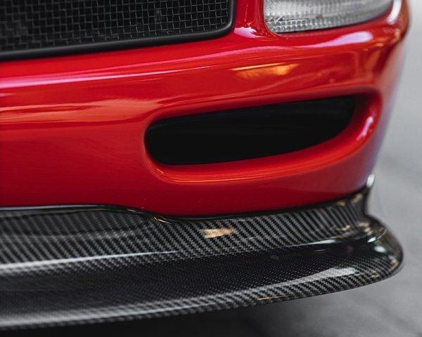 C7 Carbon C5-V-FS-GB 1997-2004 Corvette C5 Composite Vented Front Splitter Gloss Black