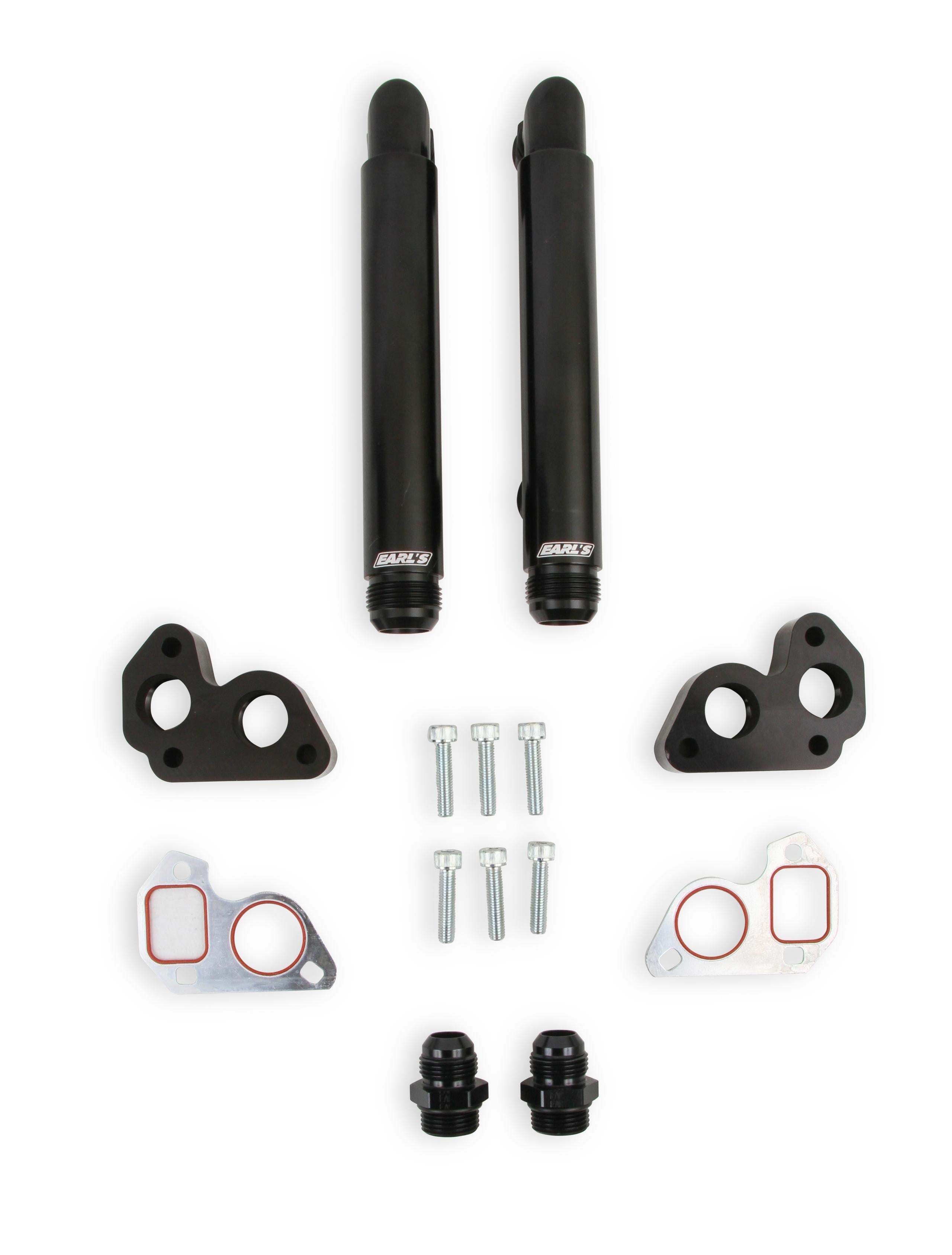 Earls Water Pump Adapter Kit - Remote - -16An For Gm Ls Engines - LS0040ERL