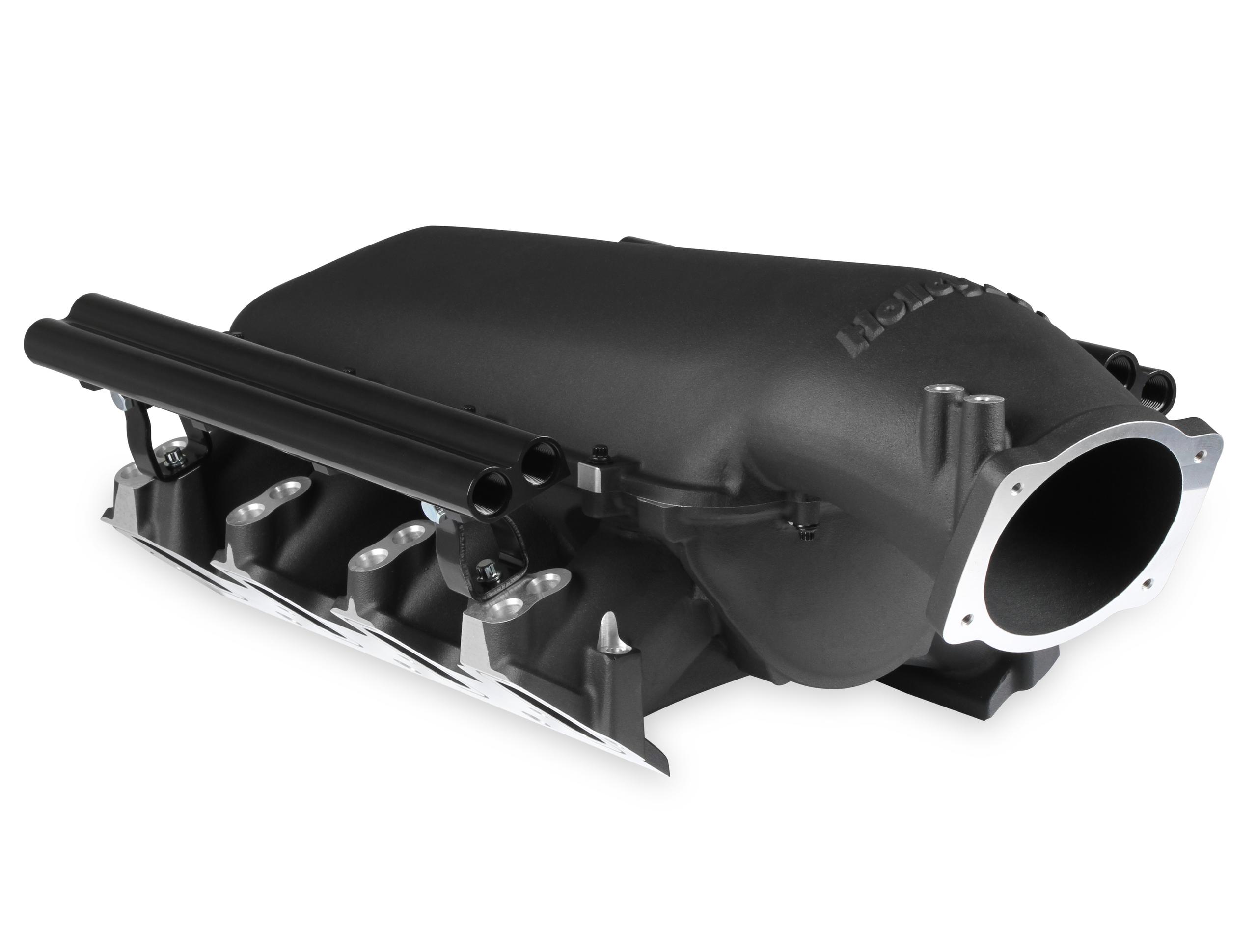 Holley EFI Lo-Ram Intake Manifold Base - 300-683BK
