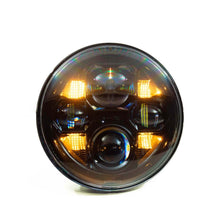 Morimoto Sealed Beam:  Sealed7 2.0 (7" Round) (Black) (Universal) - LF271