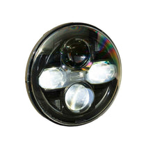 Morimoto Sealed Beam:  Sealed7 2.0 (7" Round) (Black) (Universal) - LF271