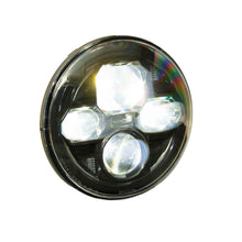 Morimoto Sealed Beam:  Sealed7 2.0 (7" Round) (Black) (Universal) - LF271