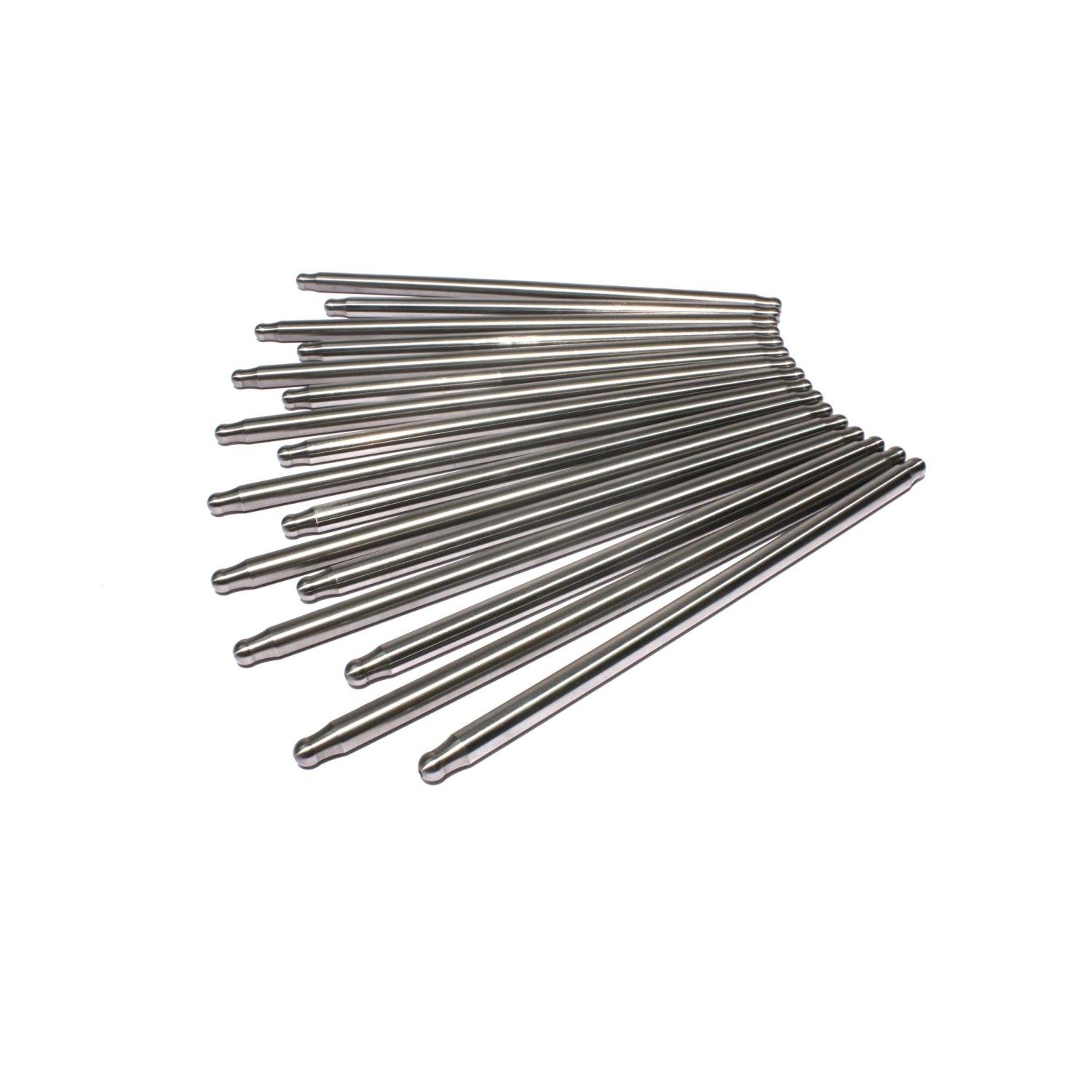 Comp Cams Hi-Tech One-Piece 8.380"/9.350" Long, .135" Wall, 3/8" Diameter Pushrod Set - 8497-16