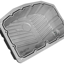 aFe POWER Pro Series Engine Oil Pan Black w/ Machined Fins (2011-2021 F-250 Super Duty, F-350 Super Duty) - 46-70322