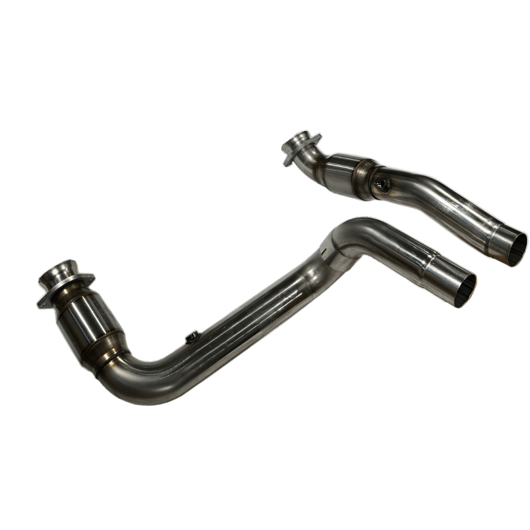 Kooks 3" GREEN Catted Conn. Pipes. 2023+ Cadillac Escalade V. Req. Headers. - 28643300