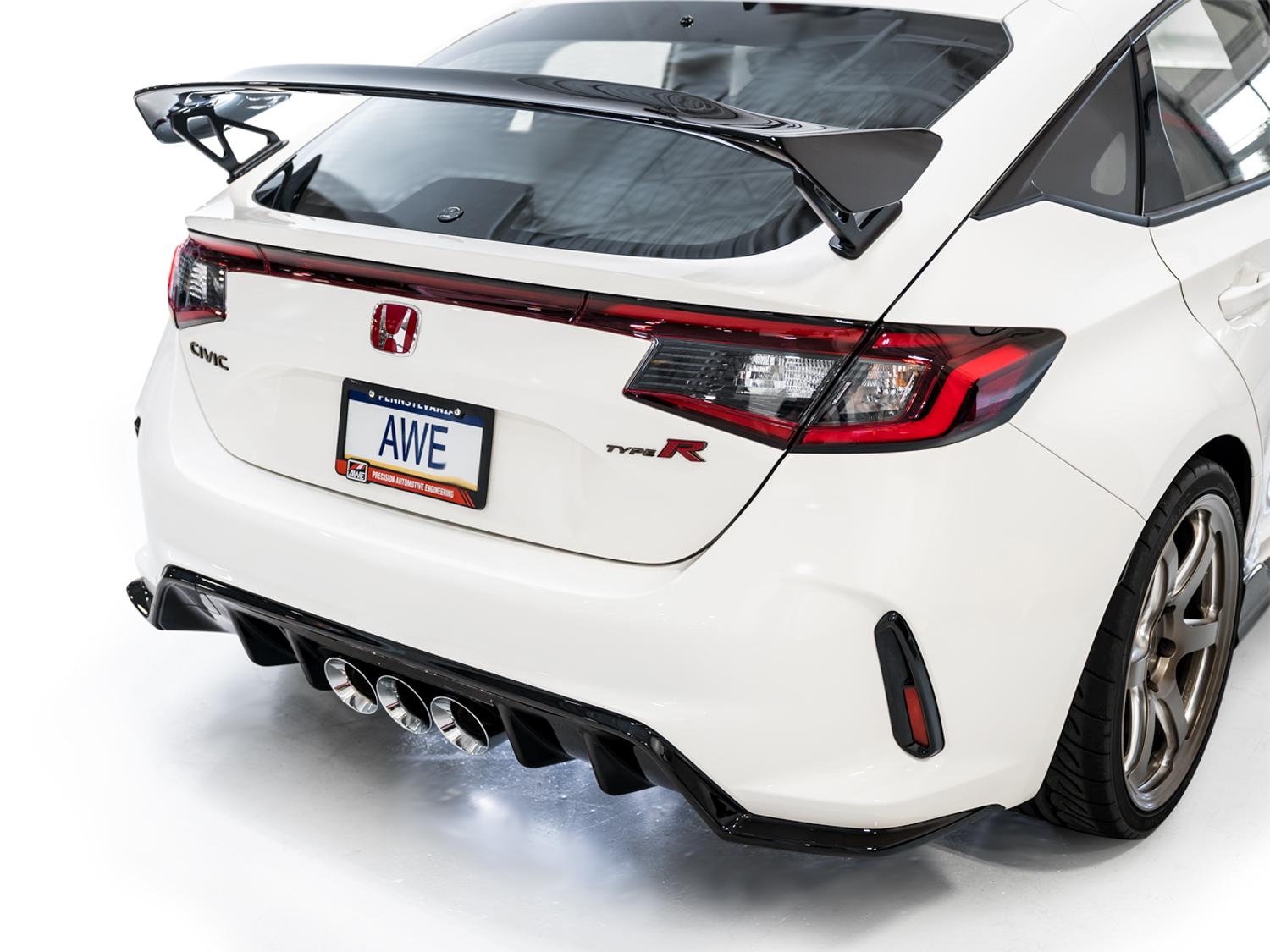 AWE Track Edition for FL5 CTR - Triple Chrome Tips - 3020-52287