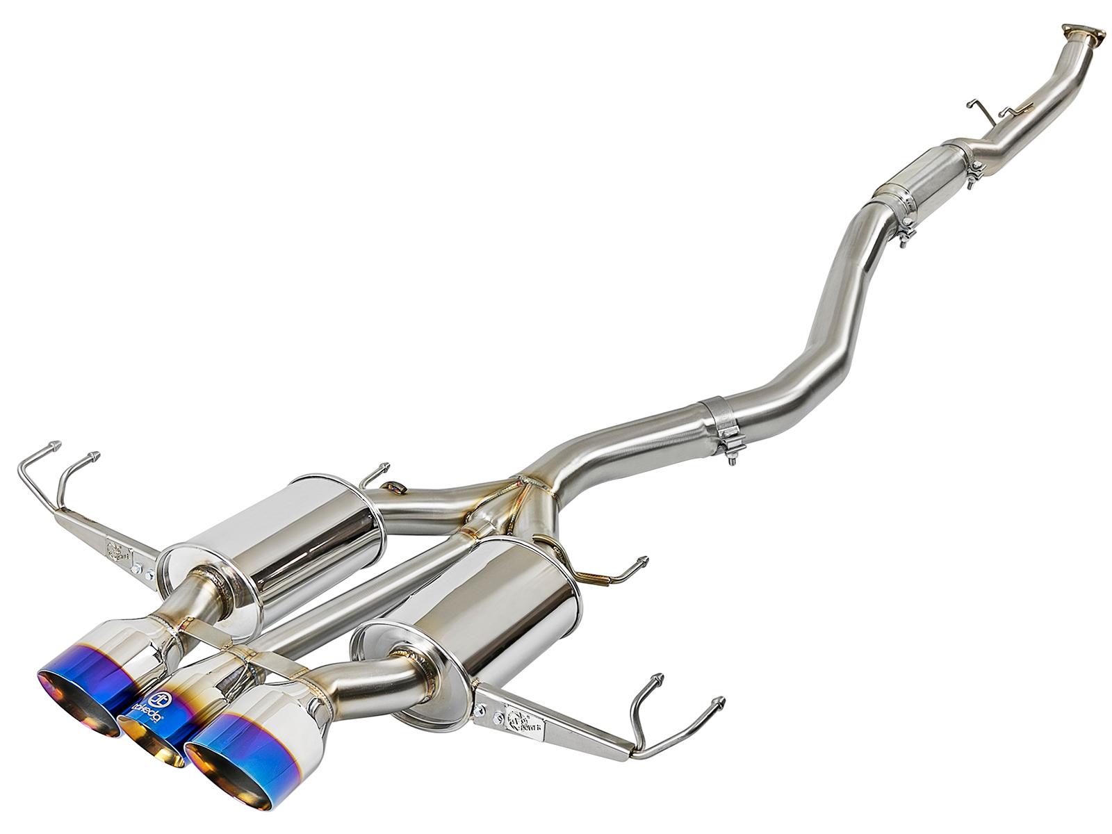 AFE Cat-Back Exhaust System (2017-2019 Honda Civic L4-2.0L (t)) - 49-36616-L