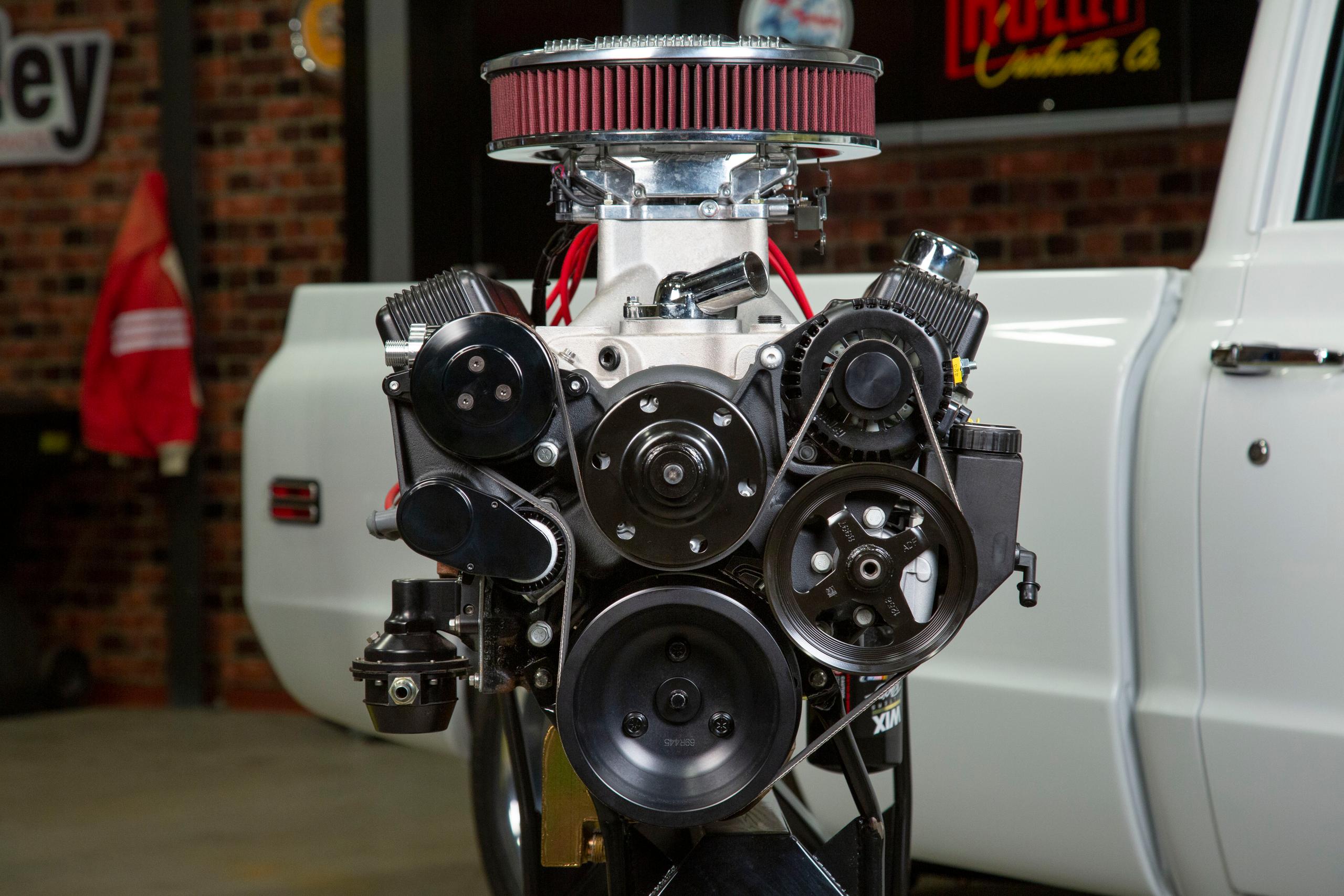 Holley Small Block Chevy Mid-Mount Complete Accessory System.  - 20-240BK