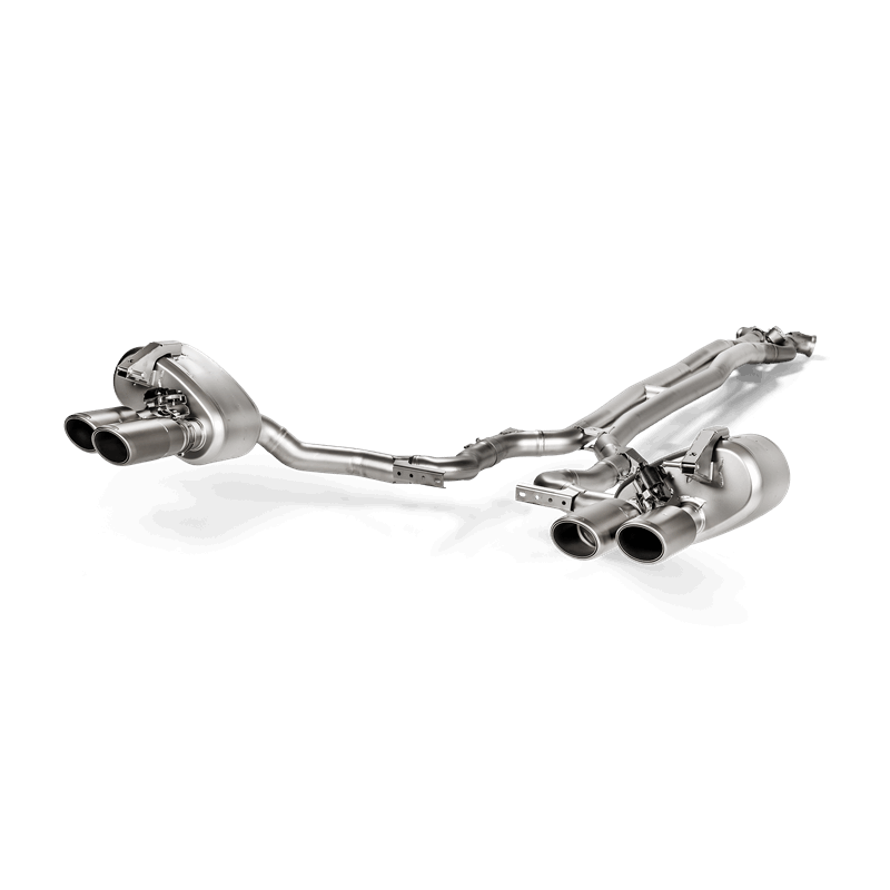 Akrapovic 2017-2020 Porsche Evolution Line (Titanium). (2017-2020 Panamera) - S-PO/TI/9H