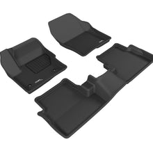 3D MAXpider 2015-2016 MKC Kagu 1st & 2nd Row Floormats - Black